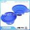 OEM Dinnerware Stocks Feature Feeder Collapsible Silicone Pet Bowl