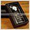 Engraved Arch Clear Crystal Clocks For Travel Gift