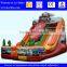 Hot sale! inflatable car slide, used swimming pool water slide