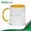Sunmeta ceramic 11oz sublimation coated heat press mug(SKB-06)