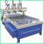 Double Head CNC wood carving machine with CE certification
