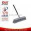 Cleaning brush outdoor iron coated push broom floor squeegee