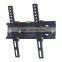 New black adjustable sliding lcd led plasma 17" - 37" tilt tv wall mount with vesa up to 300x300 mm 40kg load capacity