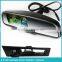 auto dimming car rear view camera mirror with tft lcd screen, parking sensor, reverse camera display, compass