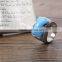 2016 New arrival fashion wholesale blue turquoise lovely bear finger ring