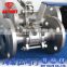 3PC Lockable Floating Stainless Steel Flange-type Ball Valve