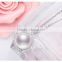 high quality women's big pearl jewellery in silver