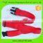 Red Travel suitcase belt/adjustable luggage strap with buckle /packing strap
