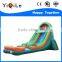 Winter theme of castle inflatable with sliding bouncer jump castles for sale
