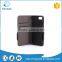  China Supplier PU leather wallet case Cove for iPhone 7