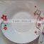 linyi and qingdao company supply 9"porcelain soup plate