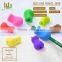 Excellent quality silicone pencil grip on fingers popular in preschoolers safe ad comfortable Writing Aid for kids
