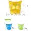 Soft Basket57 Baby Available Plastic PE Round Colourful Storage Landury Basket