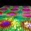 Highest Resolution 0.5x0.5m 12x12 Pixel 144 Dot Interactive LED Dance Floor Manufacturer