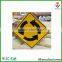 Aluminum reflective road traffic signs
