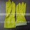 Colored cleaning latex household hand gloves