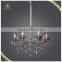 2016 New Arrival Chrome Plated Crystal Pendant Light With 8 Lights, Indoor Light