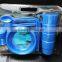 Plastic Picnic/Camping/BBQ/Party Dinner Plate Bowl Mug Cutlery Set