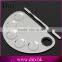 Stainless Steel Semicircle Makeup Palette Spatula Professional Makeup Tool
