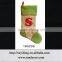 Hot Selling Jute Christmas Stocking