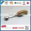mirror polish long handle soup spoon stainless steel iced teaspoon, fruit design long handle spoon