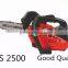 2500 Single Hand Petrol Chain Saw Wood Cutting Machine