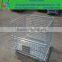Stackable Wire Mesh Pallet Storage Steel Metal Cage With Wheels
