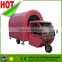 cheap commercial china electric used coffee shop candy donut mobile food cart for slush ice machine