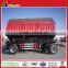Farm machinery full side tipping agricultural hydraulic dump trailer for sale