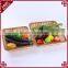 Cheap wholesale eco-friendly plastic wicker woven home or resturant food tray vegetable plant tray