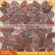 Flat Gray Decoration Lava Landscape Pebble Stone