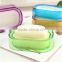 N204 Candy-colored Beautiful Travel Plastic Soap box