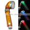LED Colorful Changing LED Negative Ion Electric Shower Head, Rain Spa Healthy Shower Head For Sale