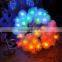 Outdoor indoor color chaning snow ball Xmas tree decoration new christmas led ball string light