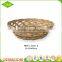 China Wholesale Price Handmade Wicker Bread Tray Fruit Basket