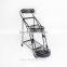Garden Yard Decor Orgnized 3-Tiered 1-Rack Folded Plant Pots Tray Unit Metal flower stand