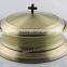 Stainless Steel Brass Plated Communion Tray