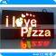 Colorful rental LED resin sign customized LED display board for advertising open sign