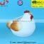 New EASTER Decorations Ceramic Easter Chicken Figurines, Chicken Shaped Pot