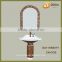 Oval Basin Shape and Resin Material wash basin