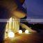 String solar outdoor bouncing magic led light ball