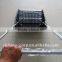 heavy duty snow pusher, Plastic Snow Pusher with wheels, two handle pusher,