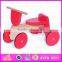2015 Best Kids Christmas Gift kids tricycle toy,Safety baby wooden tricycle,Most popular wooden four-wheeler wisting car W16A002