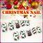 NEWAIR New arrival laser snowflake Nail Foil Nail Art decoration for Christmas