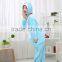flannel cartoon adult animal jumpsuit animal pajamas jumpsuit doraemon design