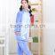 flannel cartoon adult animal jumpsuit animal pajamas jumpsuit blue stitch design