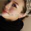 Lovely rhinestone opal stud earring,cute cat design earrings for women jewelry