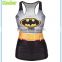 3D womens bat man tank top