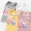new latest baby kids cartoon sleeveless vest t-shirts