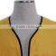 ISO 9001 Audit factory plain color custom deep v neck vest
